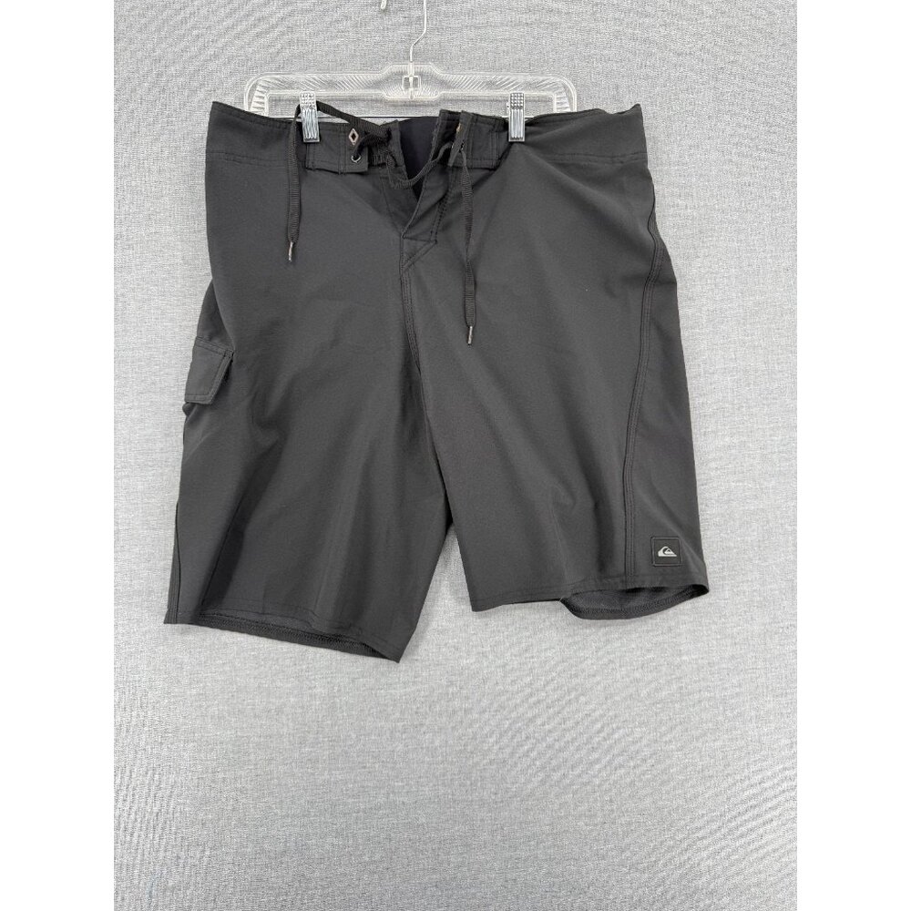 Quiksilver Cypher Board Shorts Mens 33 8" Swim Trunks Cargo Style Pocket